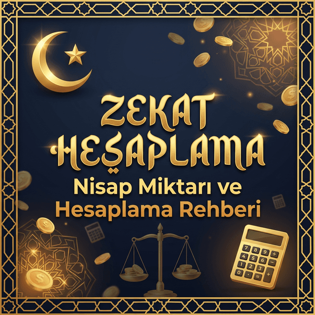 Zekat hesaplama nisap miktarı rehberi